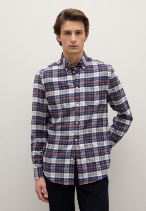 PIOMBO LONG-SLEEVE  - Overhemd - white blue red