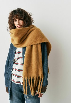 Next, HEAVYWEIGHT BLANKET SCARF. - REGULAR FIT - Bufanda - mustard yellow blanket