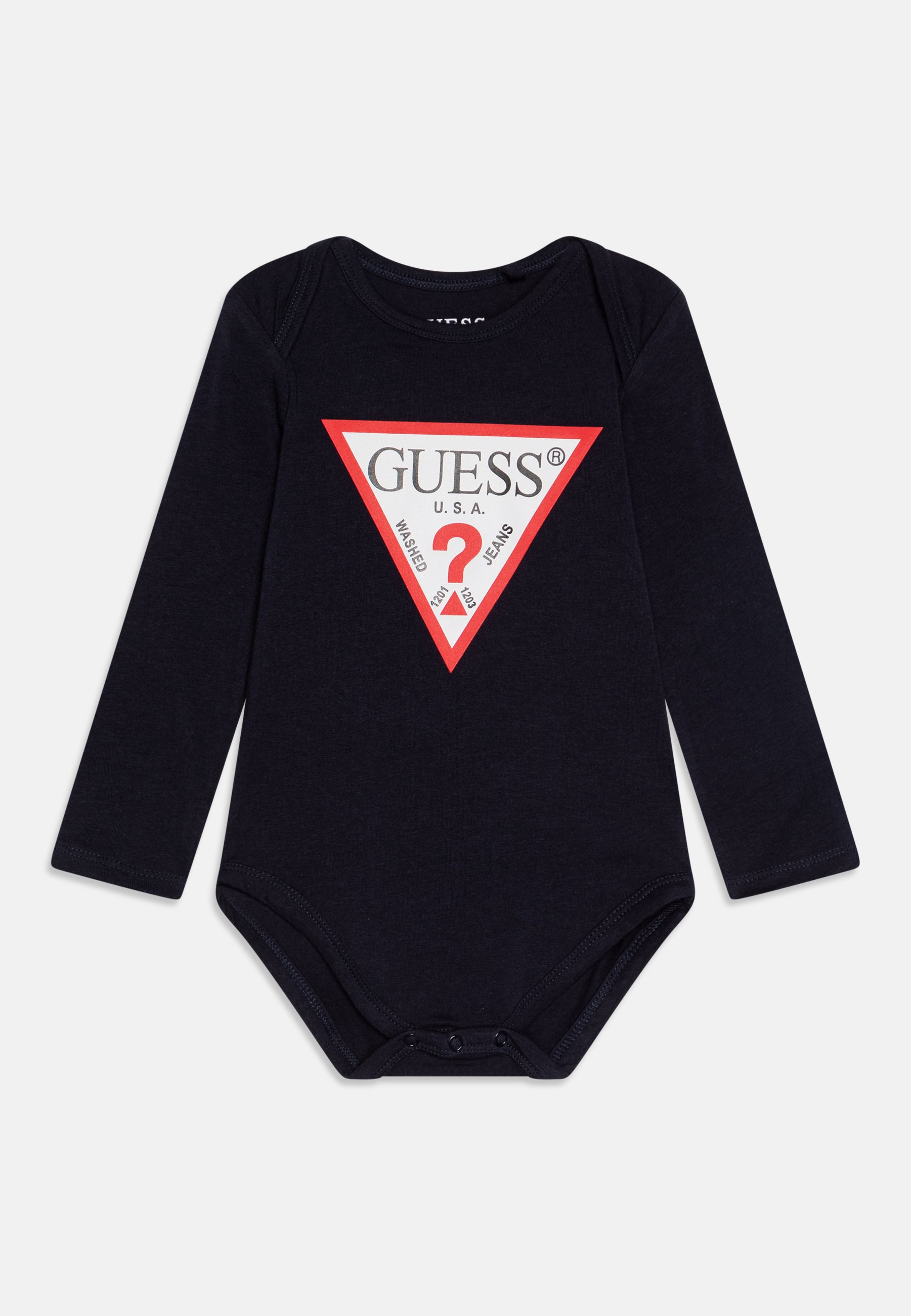 Guess BABY UNISEX Camiseta de manga larga smart blue/azul