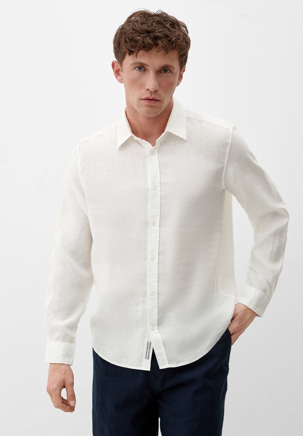 MIT BUTTON DOWN KRAGEN - Hemd - weiß