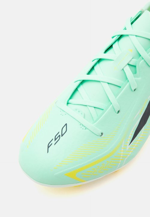adidas F50 HYPERFAST LEAGUE FG KIDS UNISEX - Botines de fútbol para terreno firme - pulse mint/night navy/solar lemon — photo 6