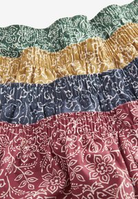 Next PATTERN PURE 4 PACK - Široké boxerky - navy blue floral pattern