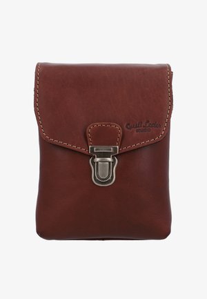 Gusti Leder NELLY - Pojasna torbica - dark brown