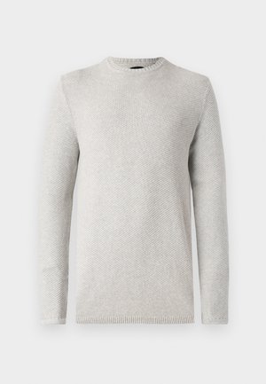 Only & Sons ONSDAN STRUCTURE CREW - Jumper - light grey melange