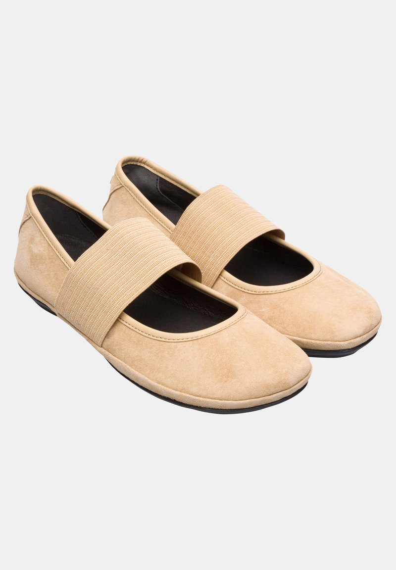 Damen Klassische Ballerinas | Camper RIGHT NINA Klassischer Ballerina beige - QE91204 Damen Klassische Ballerinas | Camper RIGHT NINA Klassischer Ballerina beige - QE91204