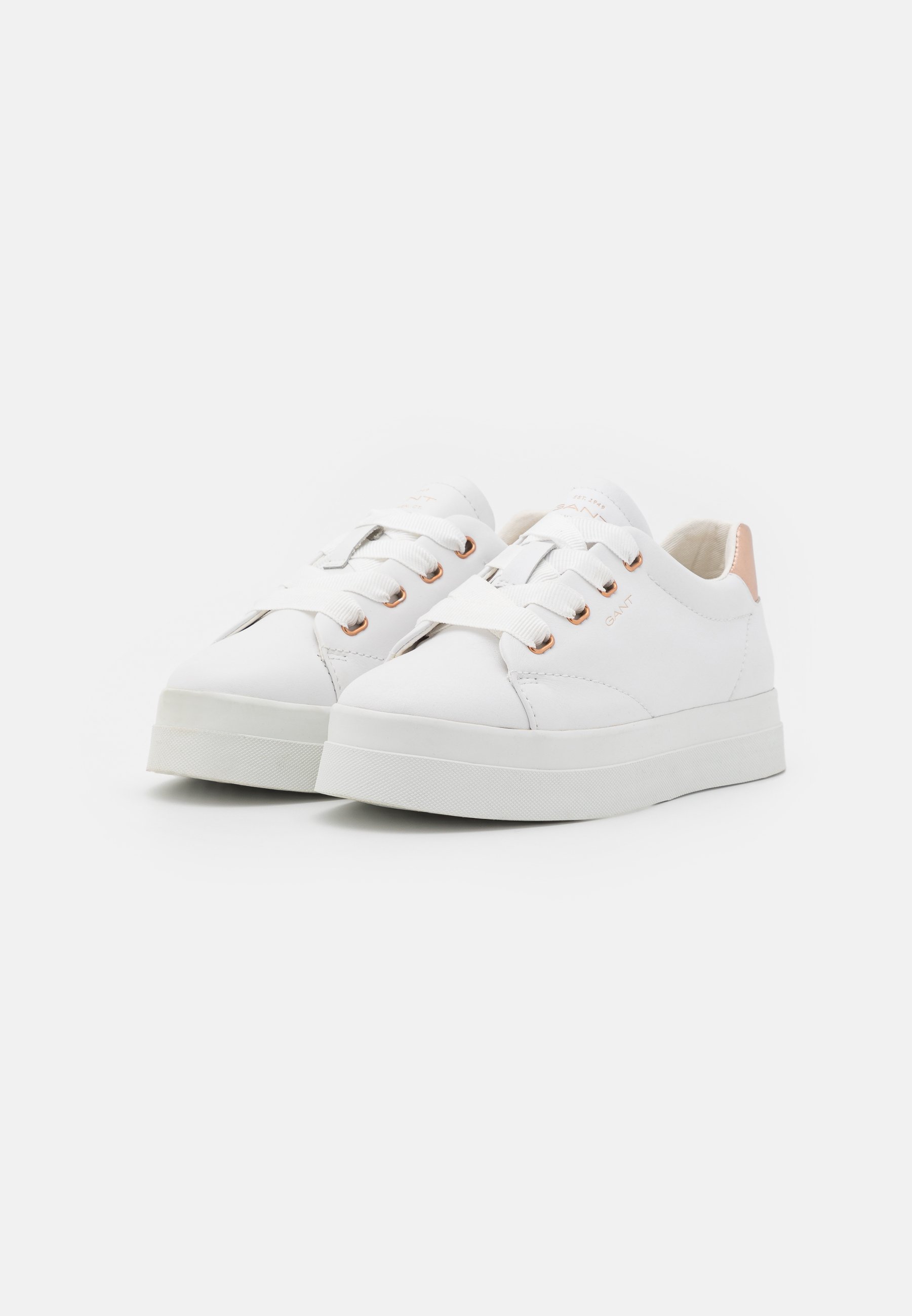 GANT AVONA - Sneakers laag - white/rose 