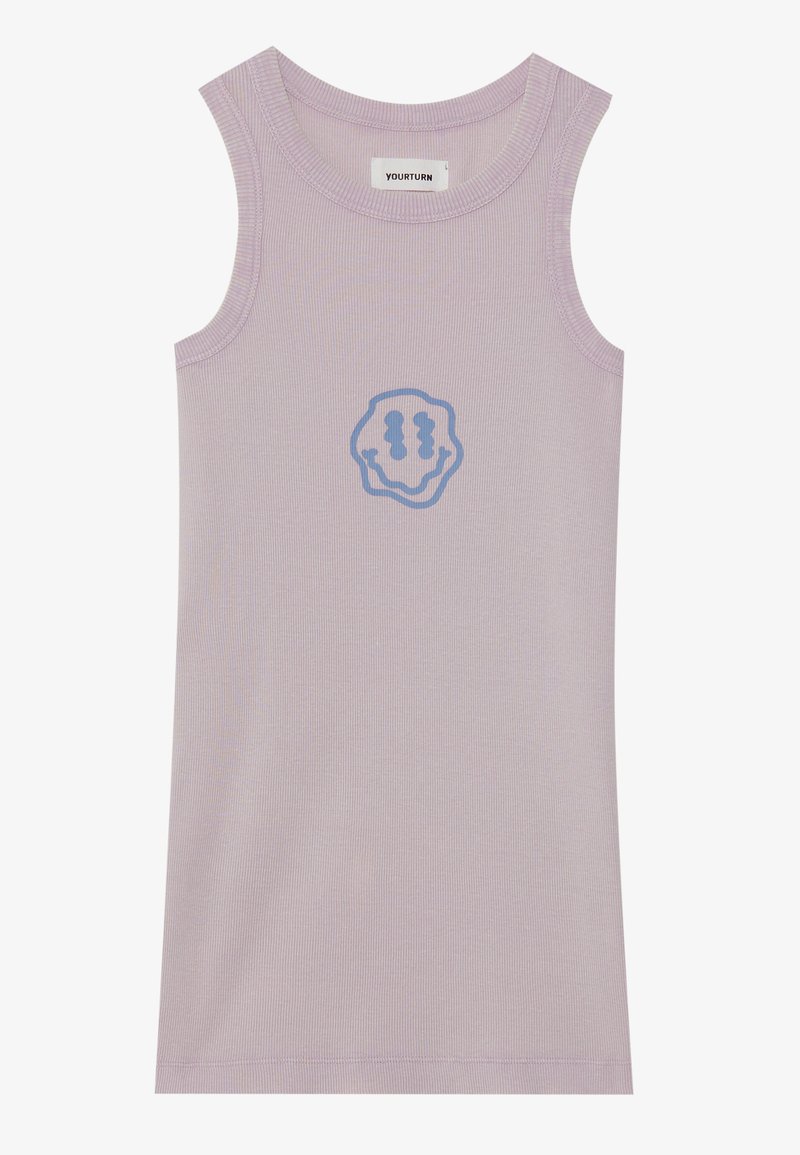 YOURTURN Top lila gemêleerd