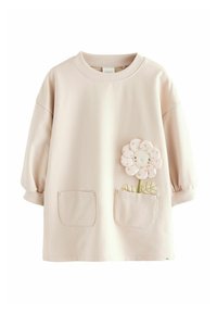 Next LONG SLEEVE - Denné šaty - oatmeal floral character