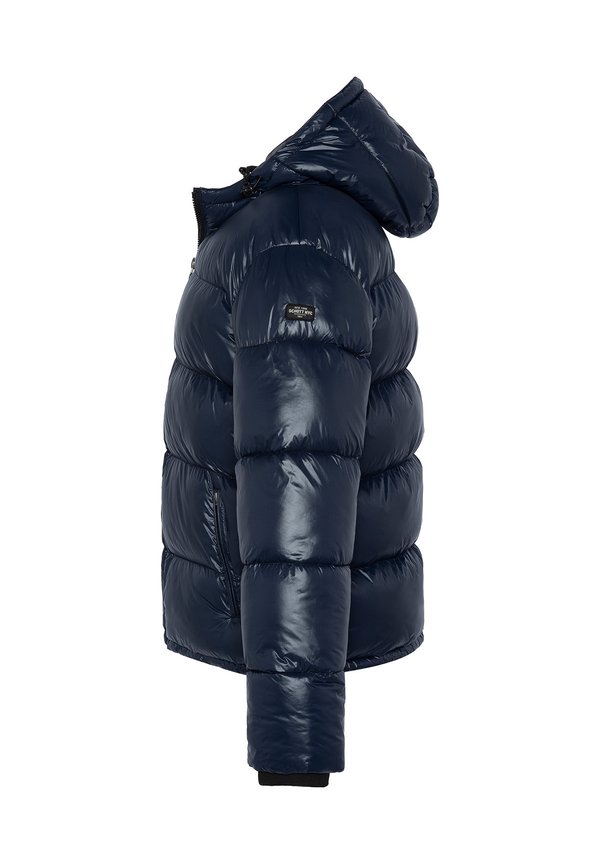 HOODED PUFFER - Winter jacket - marine2