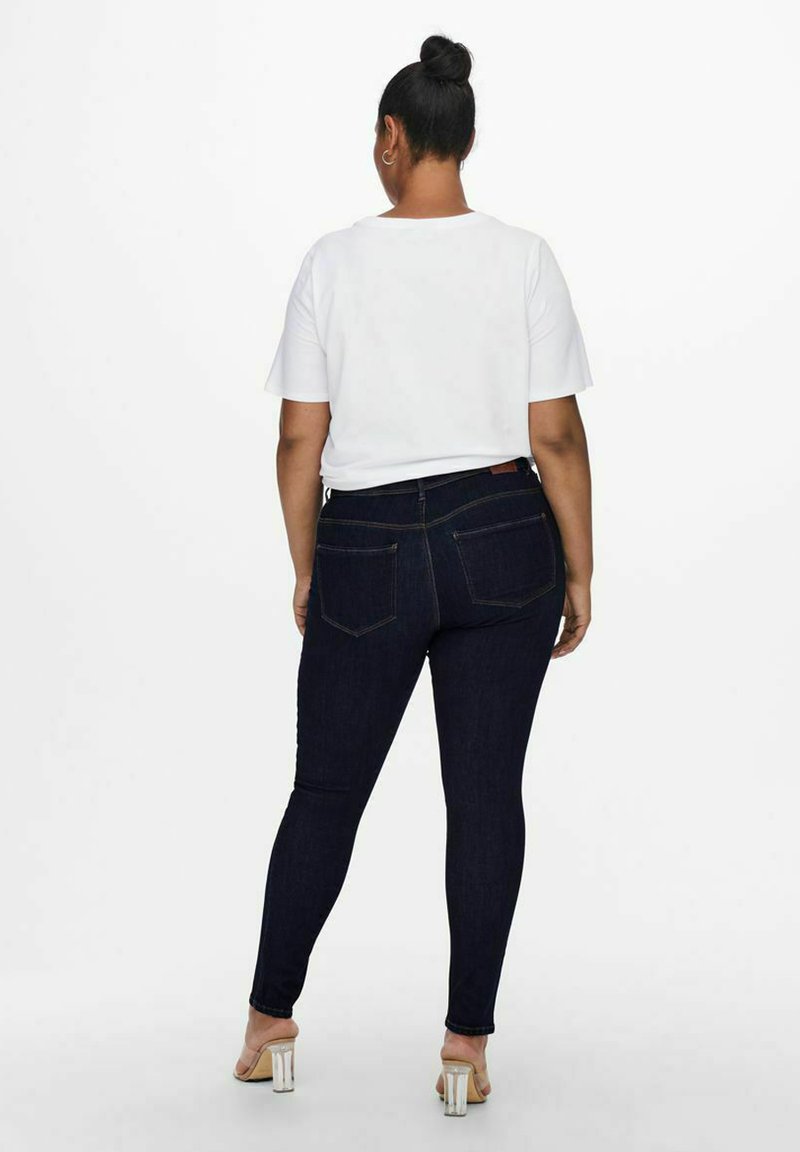 Damen Skinny | ONLY Carmakoma Jeans Skinny Fit dark blue denim/dark-blue denim - YE98944 Damen Skinny | ONLY Carmakoma Jeans Skinny Fit dark blue denim/dark-blue denim - YE98944