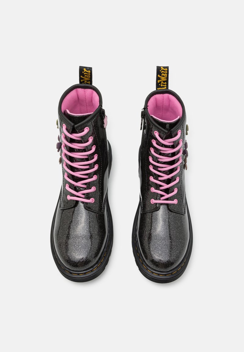 Dr. Martens 1460 - Schnürstiefel - black/mauve/pink/lime green  