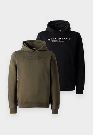 JCOPOINT BRANDING SWEAT HOOD PACK - Sweat à capuche - black/grape leaf