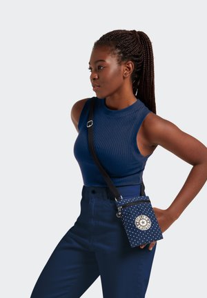 Kipling UNISEX AFIA LITE - Skuldertasker - soft dot blue combo