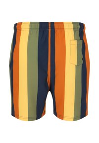 Cruz PIETER - Short de bain - print yellow stripe