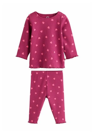Next, REGULAR FIT - PRINTED RIB TOP AND LEGGING BABY SET 2 PIECE - Long sleeved top - heart