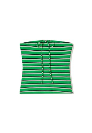 RUSTIC STRAPPY BANDEAU - Linne - evergreen