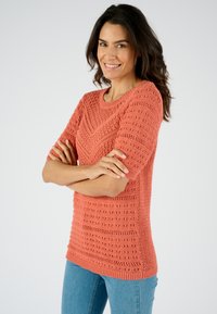 Damart T-shirt basic - abricot