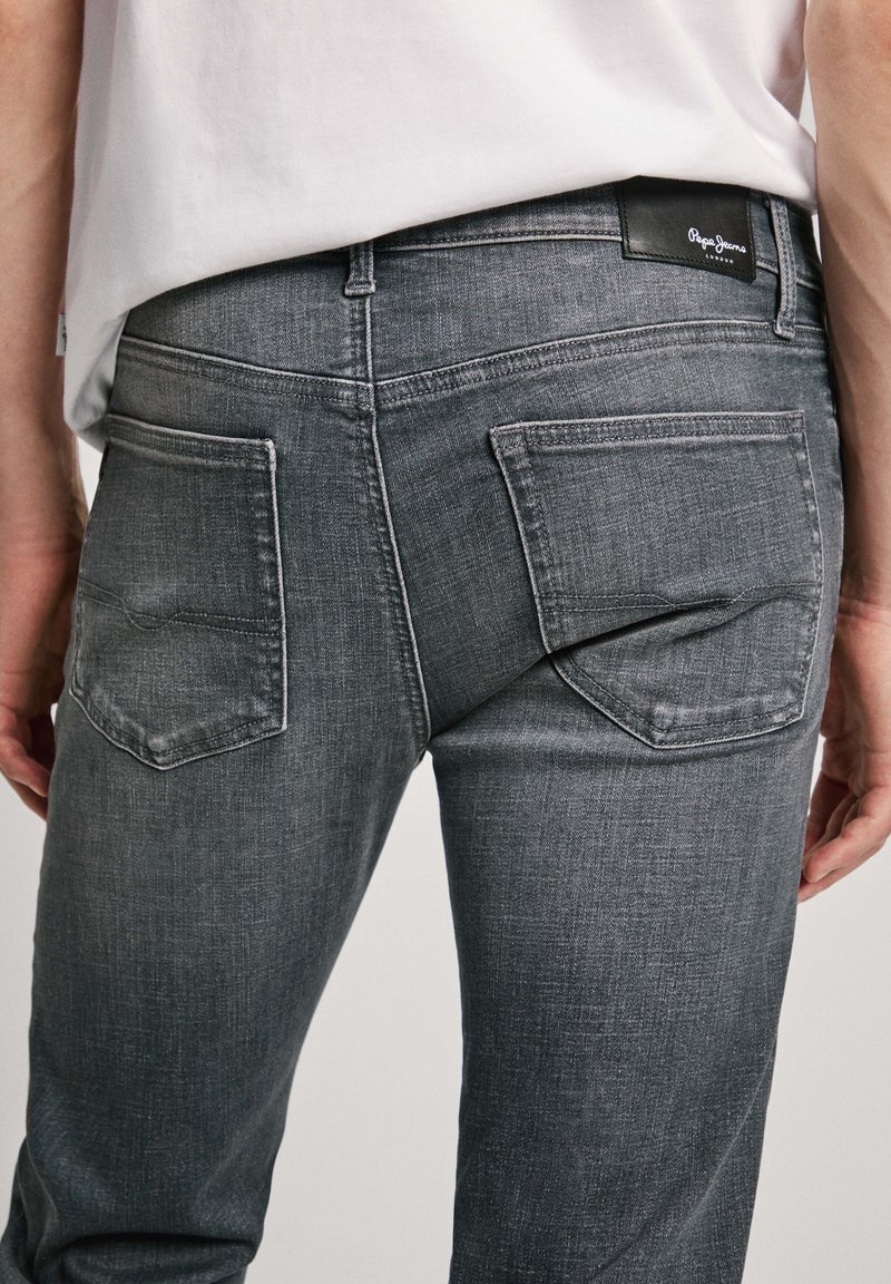 Pepe Jeans SLIM - Slim fit jeans - grey denim - Zalando
