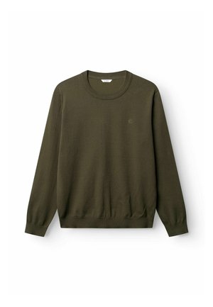Gabba, GABFUMO ELEMENT SPY LS KNIT - Svetrík - forest night