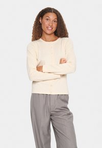 Saint Tropez MILA R-NECK - Kardigan - babys breath melange