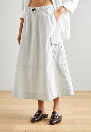 SKIRT WOMAN - A-line skjørt - light grey