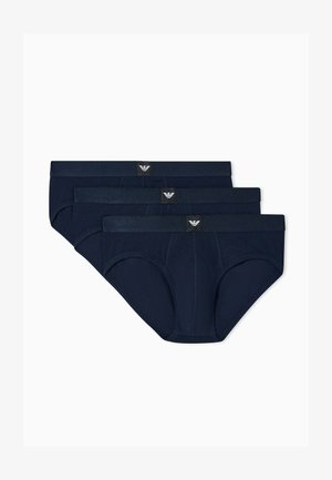 Emporio Armani, 3 PACK COMFORT - Slip - blu