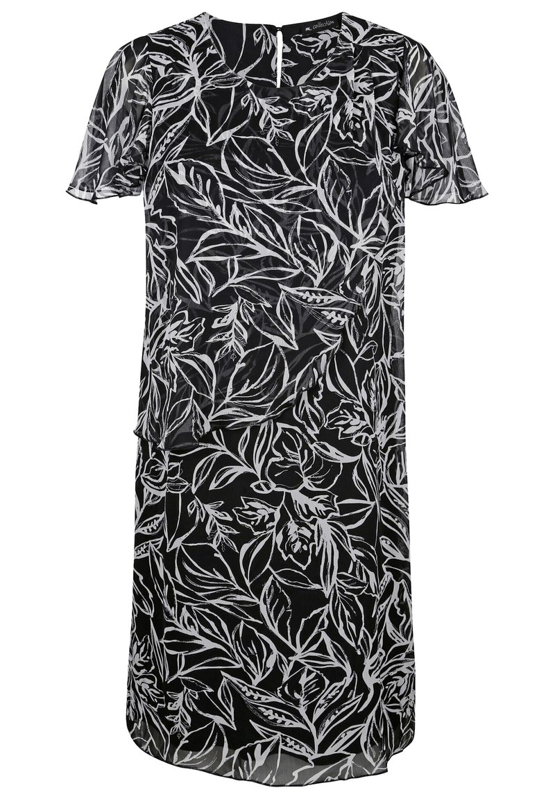Damen Freizeitkleider | M. COLLECTION Freizeitkleid schwarz weiß/schwarz - UA24458 Damen Freizeitkleider | M. COLLECTION Freizeitkleid schwarz weiß/schwarz - UA24458