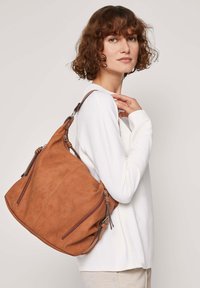 TOM TAILOR - CAIA - Handtas - cognac Miniatuurafbeelding 1