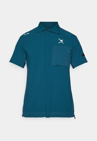 SKULL AERATE HYBRID  - Chemise - oil blue
