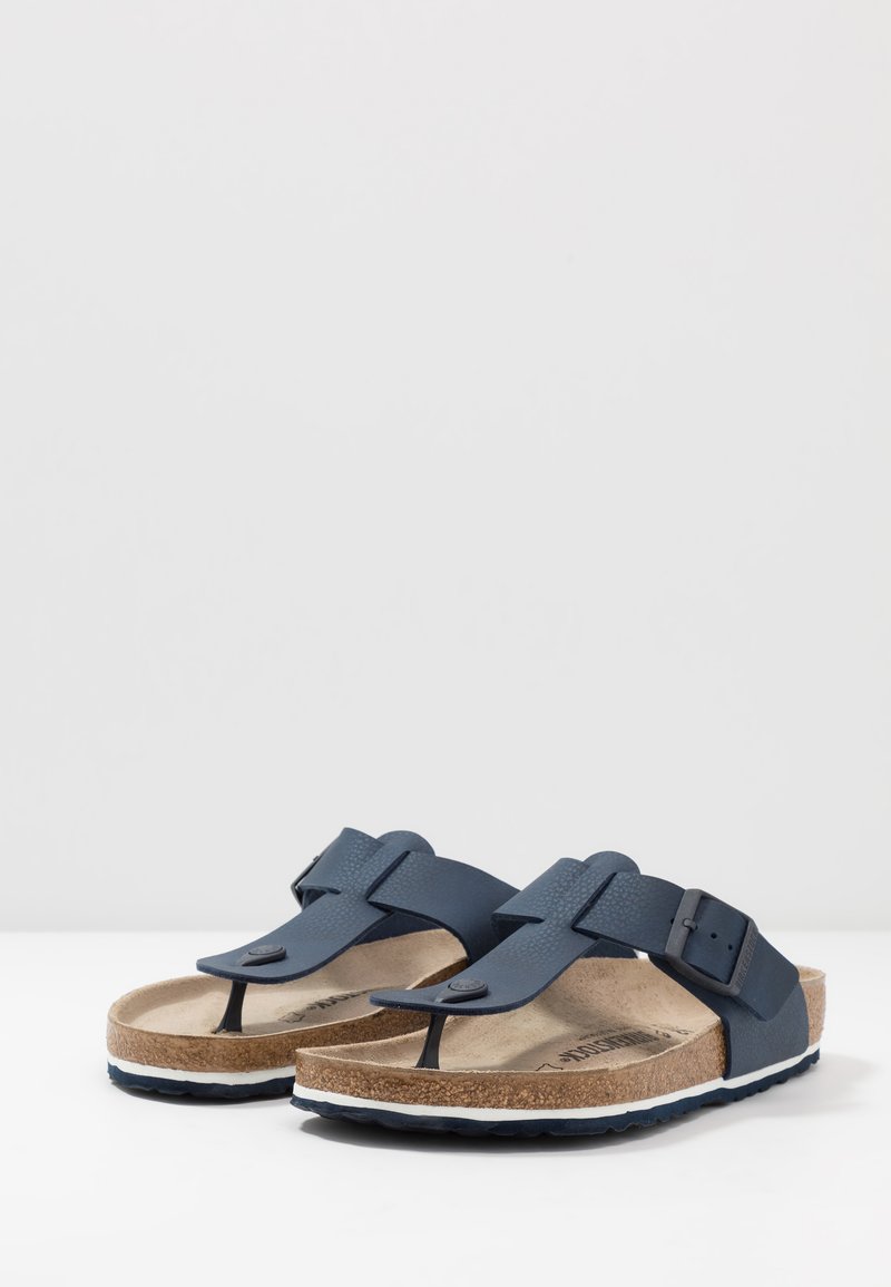 Birkenstock Medina Hausschuh Desert Soil Blue Dunkelblau Zalando De