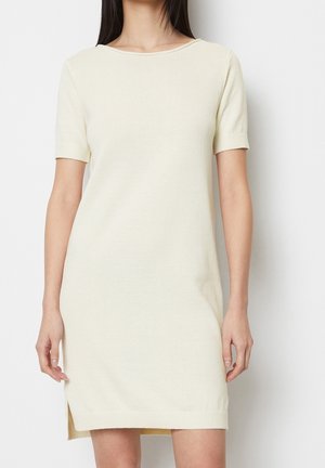 Gebreide jurk - white