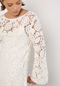 Apricot Freizeitkleid - white