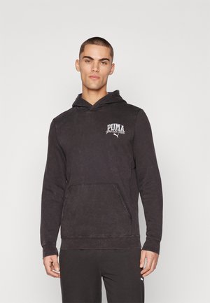 CLASS WASHED HOODIE - Džemperis ar kapuci - black