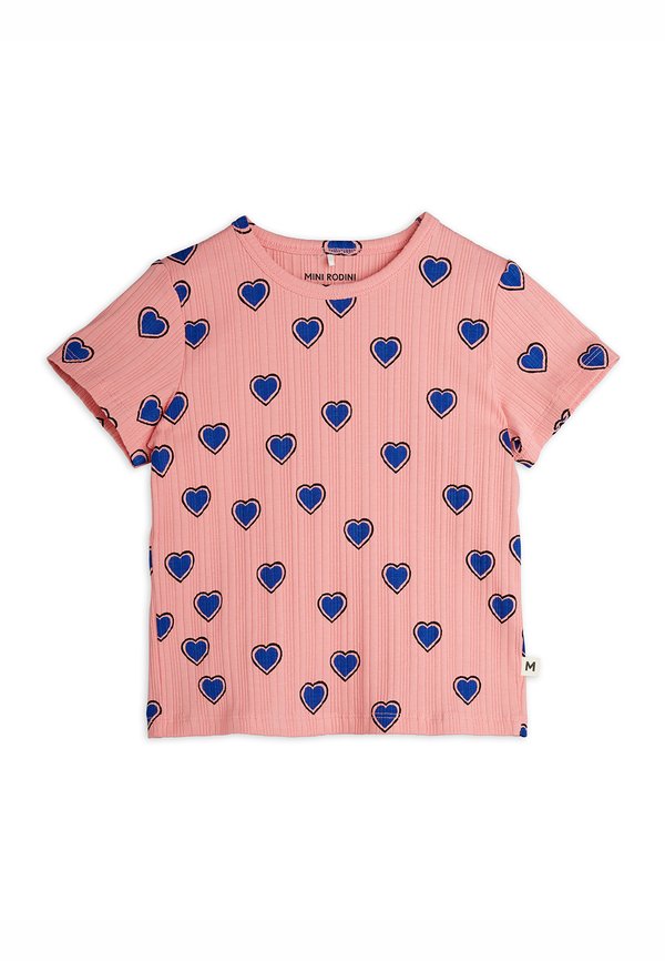 OUTLINED HEARTS TEE UNISEX - Print T-shirt4