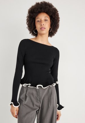 KNITTED TOP - Sweter