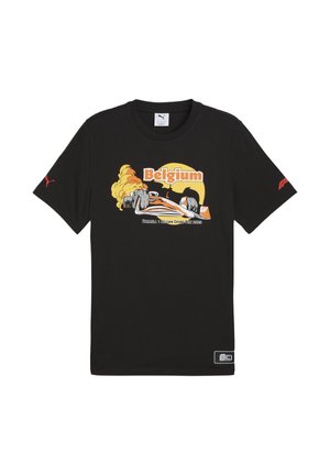 BELGIEN - Print T-shirt - black