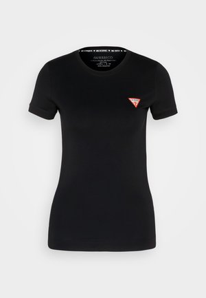 MINI TRIANGLE - Basic T-shirt - jet black