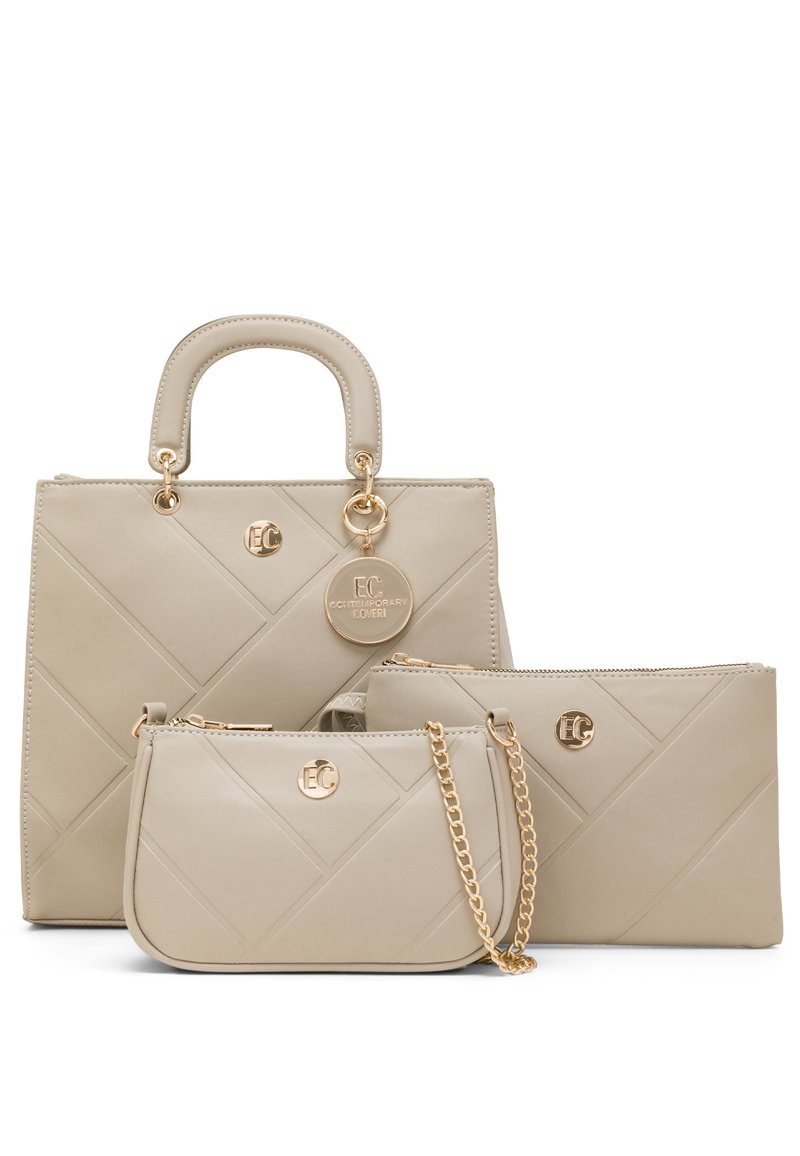 Enrico Coveri RYCHELLE - SET 3IN1 - Sac bandoulière - terra/beige ...