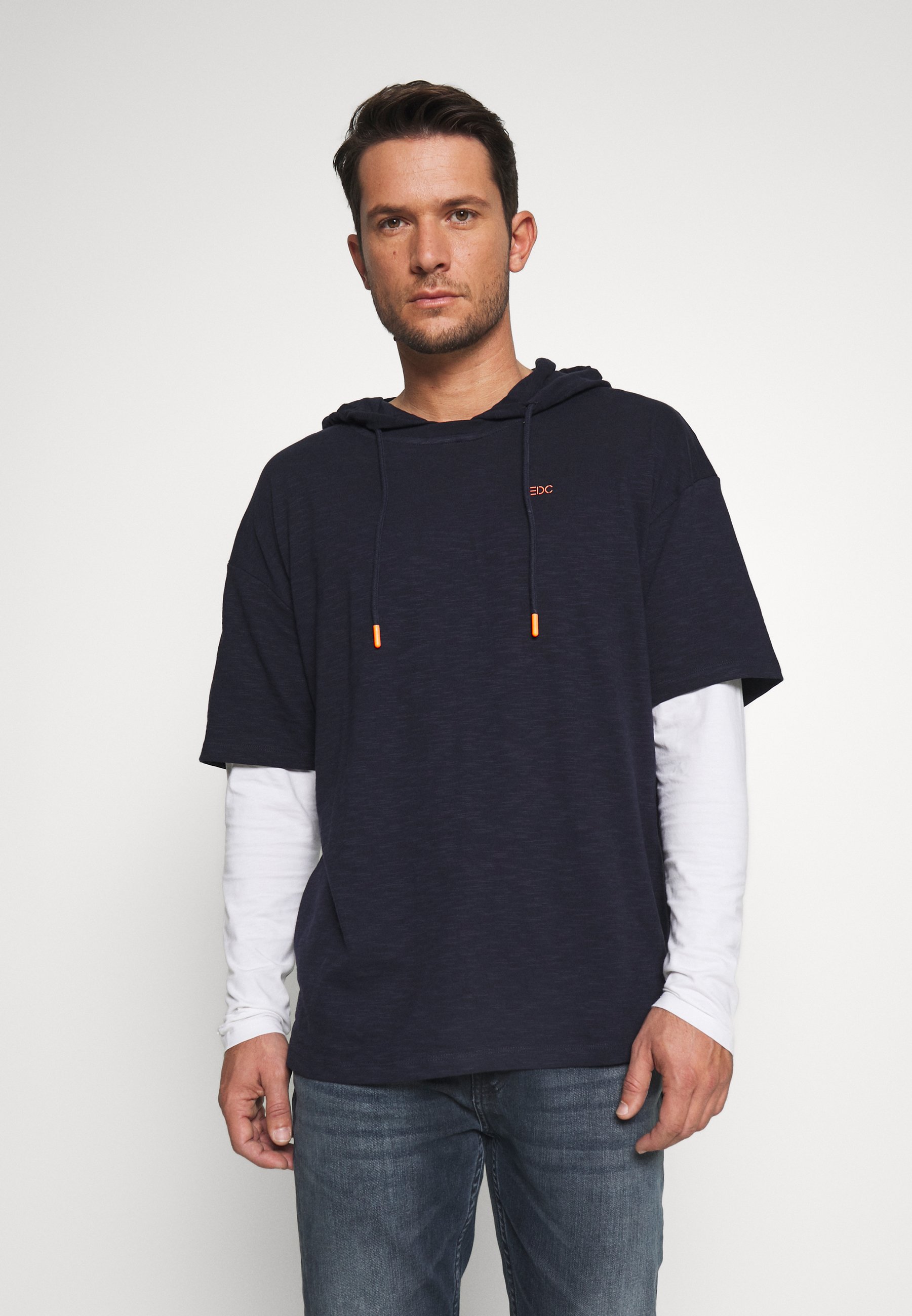 edc by Esprit HOODY Hoodie navy Zalando.no edc by Esprit Hoodie navy Zalando.no