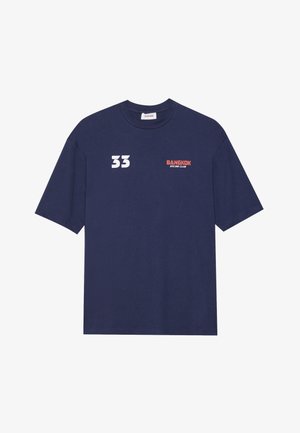 YOURTURN UNISEX - T-shirt estampada - midnight sail