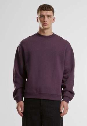 FLUFFY CREWNECK - Sweatshirt - plumpurple