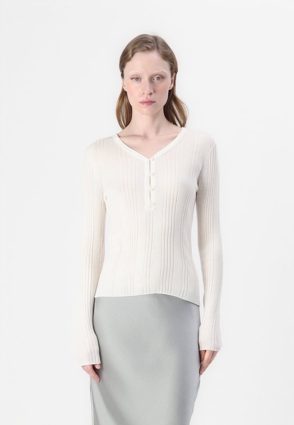 LORI  - Long sleeved top - egret