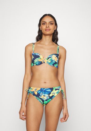 LASCANA TROPIC - Bikinit - midnight/yellow