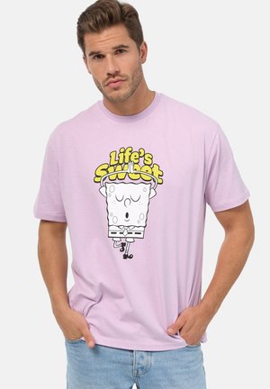 Re:Covered SPONGEBOB LIFES SWEET - T-shirt print - purple