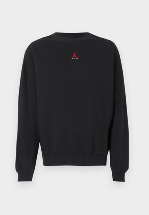 Jordan, CREW - Sweatshirt - black/university red