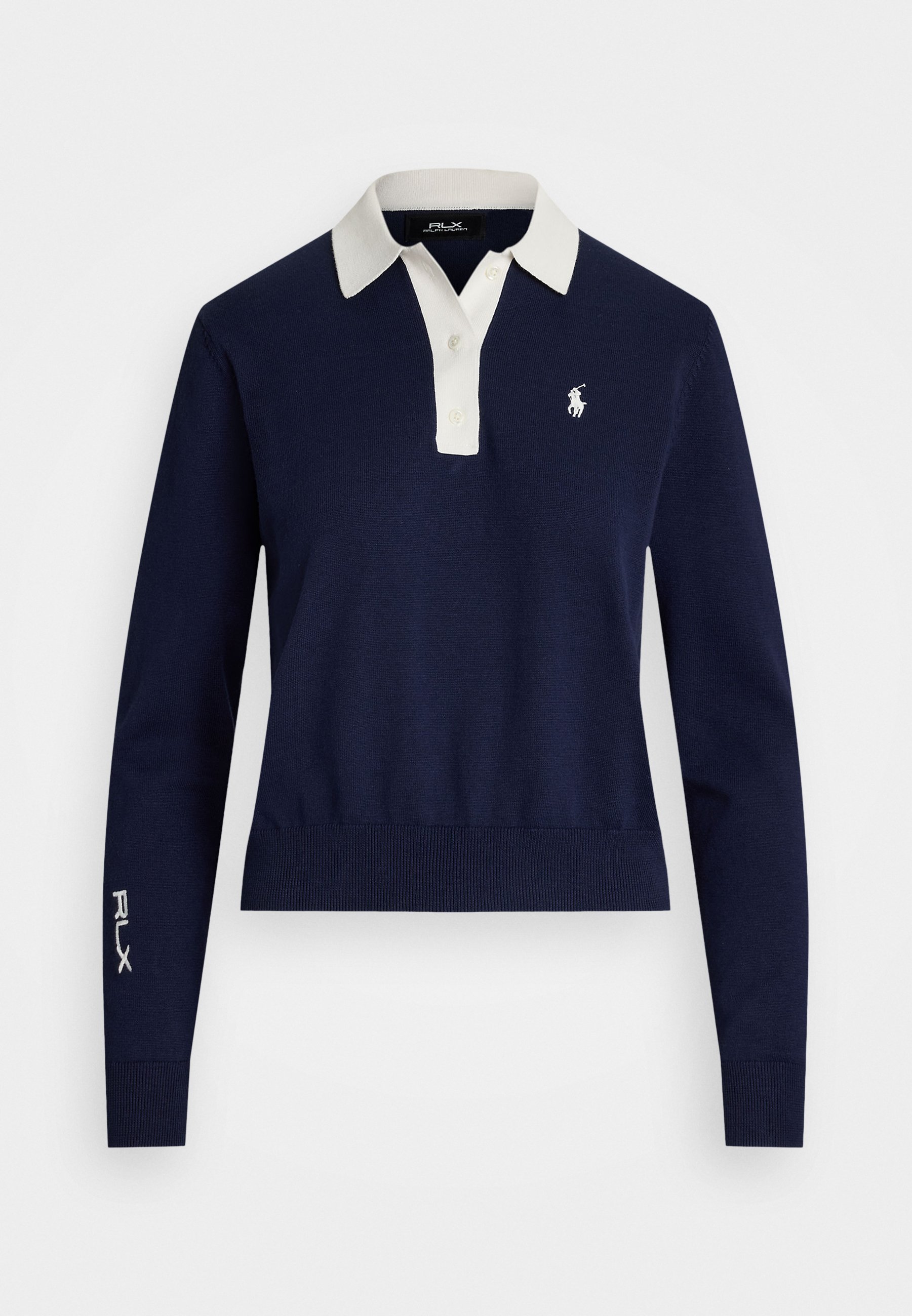 Polo Ralph Lauren CABLE KNIT COTTON V NECK SWEATER - Jumper