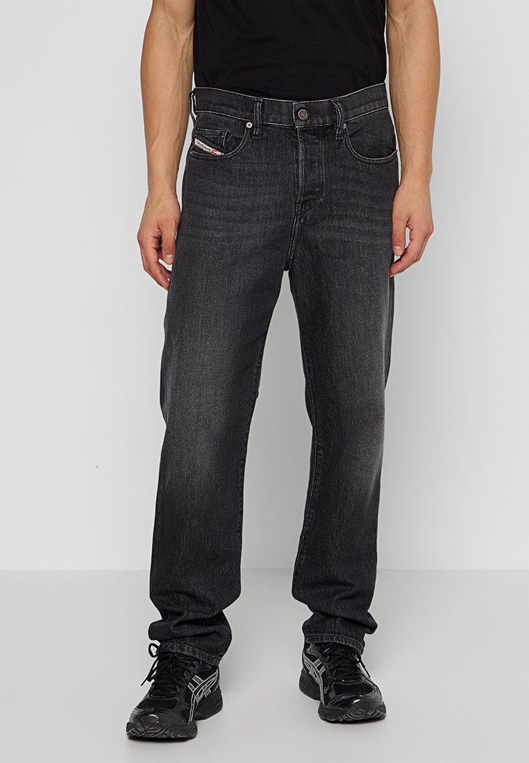 Diesel Straight leg jeans zwart Diesel Straight leg jeans zwart