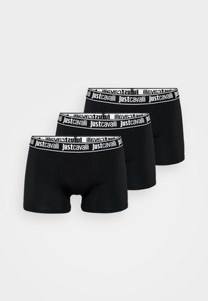 3 PACK - Úzké boxerky - black