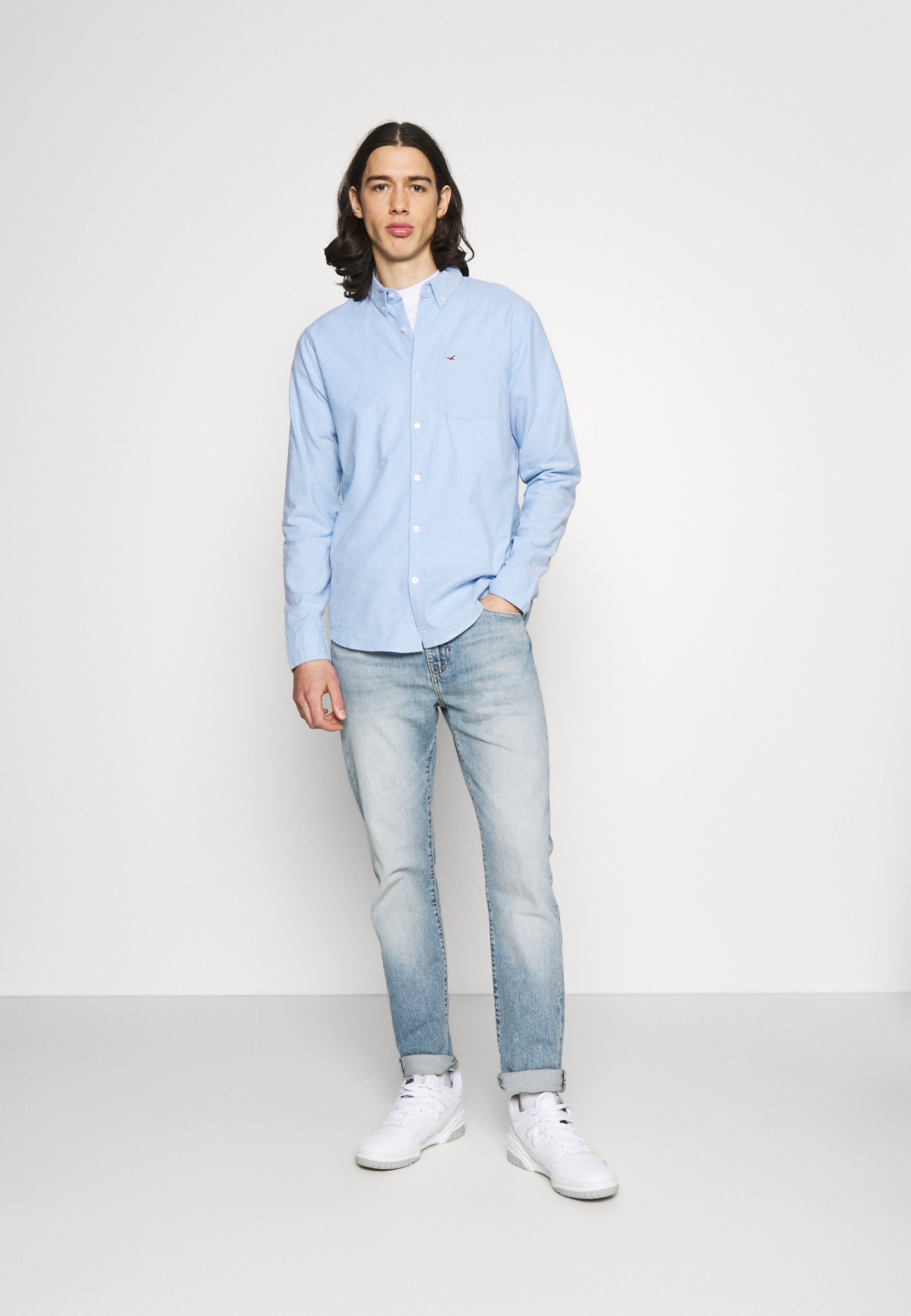Hollister Co. SOLIDS - Camicia - light blue/celeste - Zalando.it