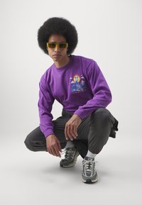 Nike Performance NBA LOS ANGELES LAKERS JORDAN PANT - Klubu apģērbs - medium ash/purple smoke